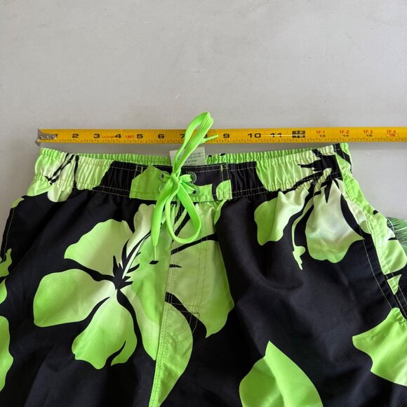 Panama Jack Hibiscus Floral Mesh Lined Cargo Swim Trunks Mens size Medium NEW - Picture 8 of 10